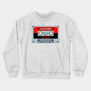 Phil Collins Classic Retro Cassette Crewneck Sweatshirt